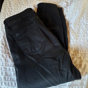 PAIGE Jet Black Denim Jeans